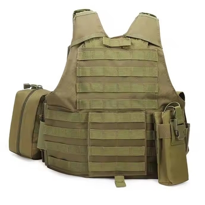 Tactische uitrusting Beschermingscamouflage Schieten Wandelen Oxford Multifunctionele plaatdrager Tactisch vest