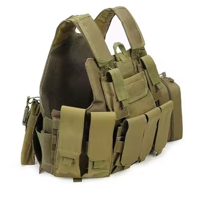 Tactische uitrusting Beschermingscamouflage Schieten Wandelen Oxford Multifunctionele plaatdrager Tactisch vest