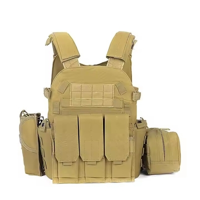 Tactische uitrusting Beschermingscamouflage Schieten Wandelen Oxford Multifunctionele plaatdrager Tactisch vest