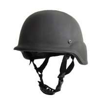 Zwarte Tactische Militaire Bescherming PASGT Helm Hoog Comfort