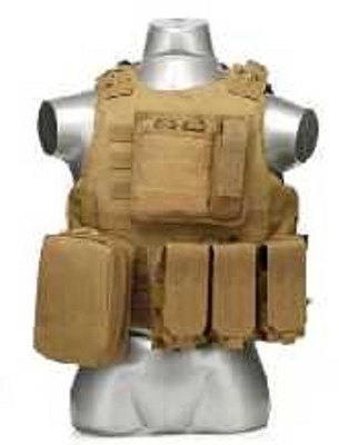 Verstelbare Velcro-banden Combat Tactical Vest Ch020 Met Molle / PALS-systeem