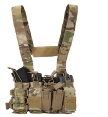 Verstelbare Velcro-banden Combat Tactical Vest Ch020 Met Molle / PALS-systeem