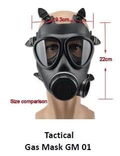 Gasmasker van het type MF14