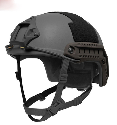 Hoge dichtheid Aramidvezel Kevlar Forest Fire Helmet met Ops-Core Fast System, UHMWPE Shell en Mich Tactical Helmet