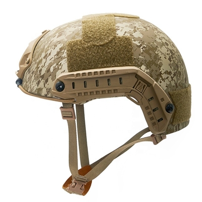 Hoge dichtheid Aramidvezel Kevlar Forest Fire Helmet met Ops-Core Fast System, UHMWPE Shell en Mich Tactical Helmet
