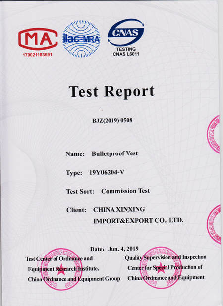 China Shenzhen Xinxing Southern Industrial Development Co., Ltd. certificaten